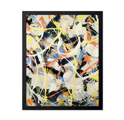 Energetic Color Splatter
