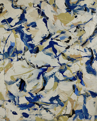 Blue Flow Texture No1