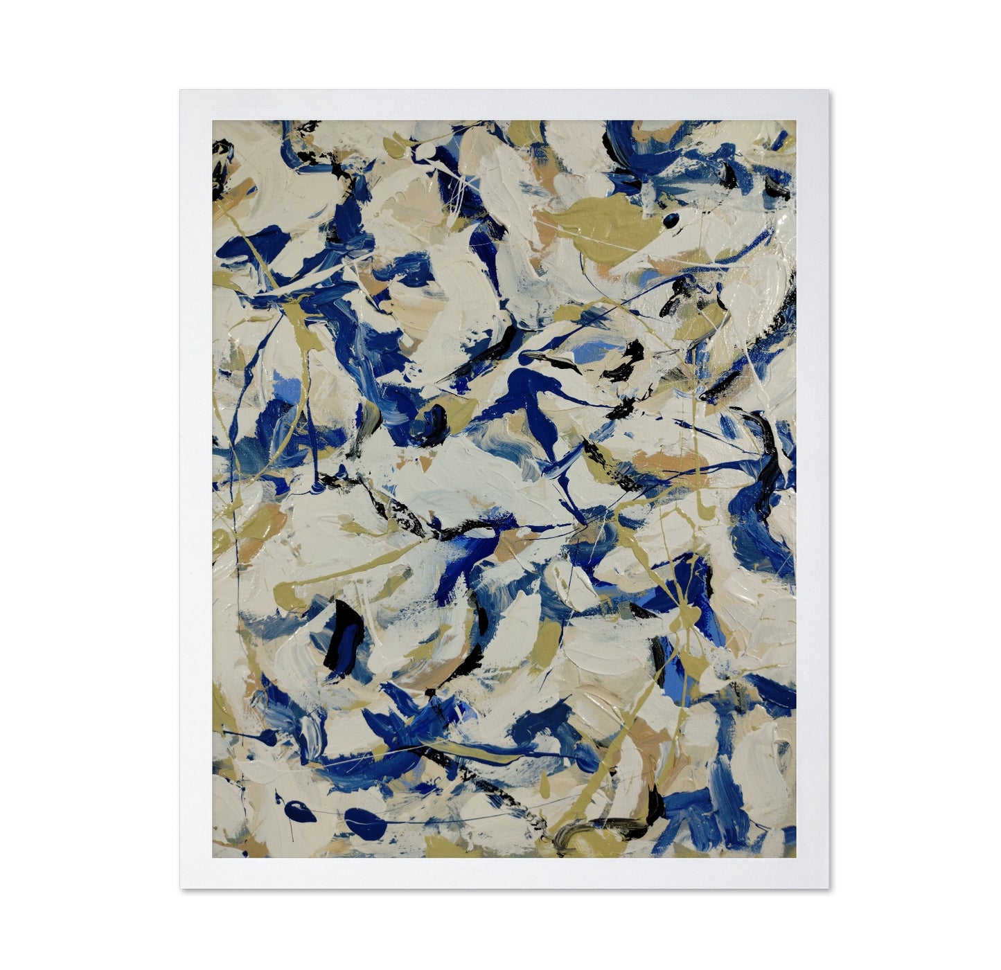 Blue Flow Texture No1