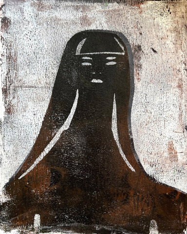 Tribal Figure Silhouette