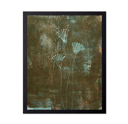 Turquoise Floral Stems