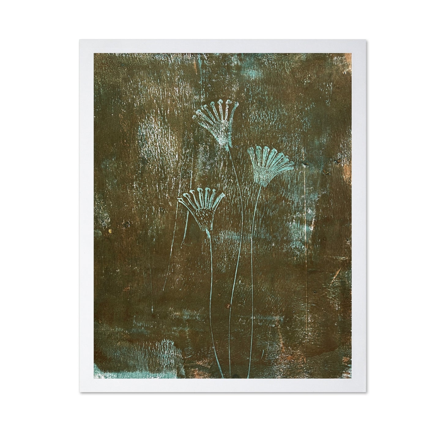 Turquoise Floral Stems