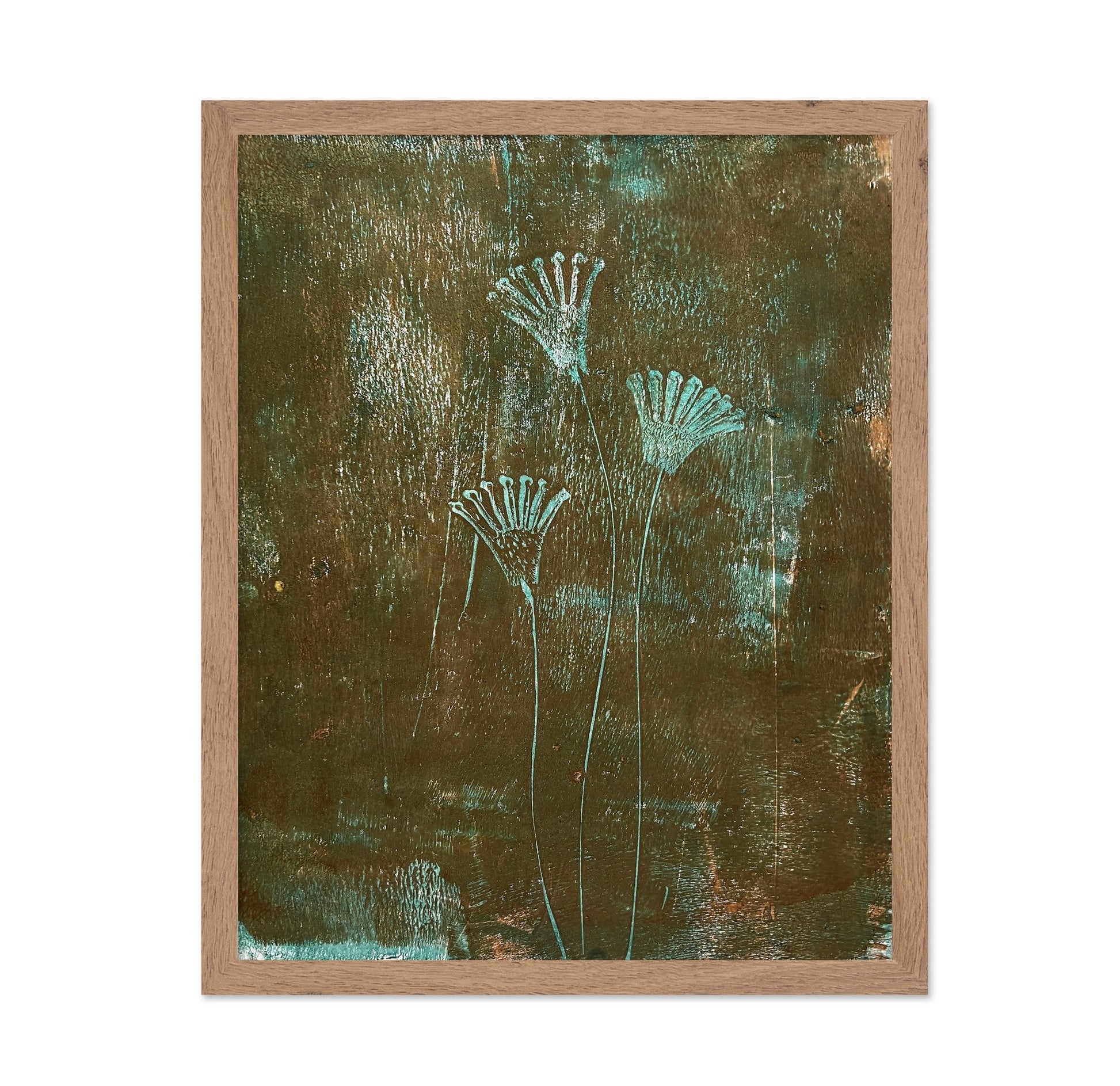Turquoise Floral Stems