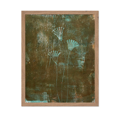 Turquoise Floral Stems