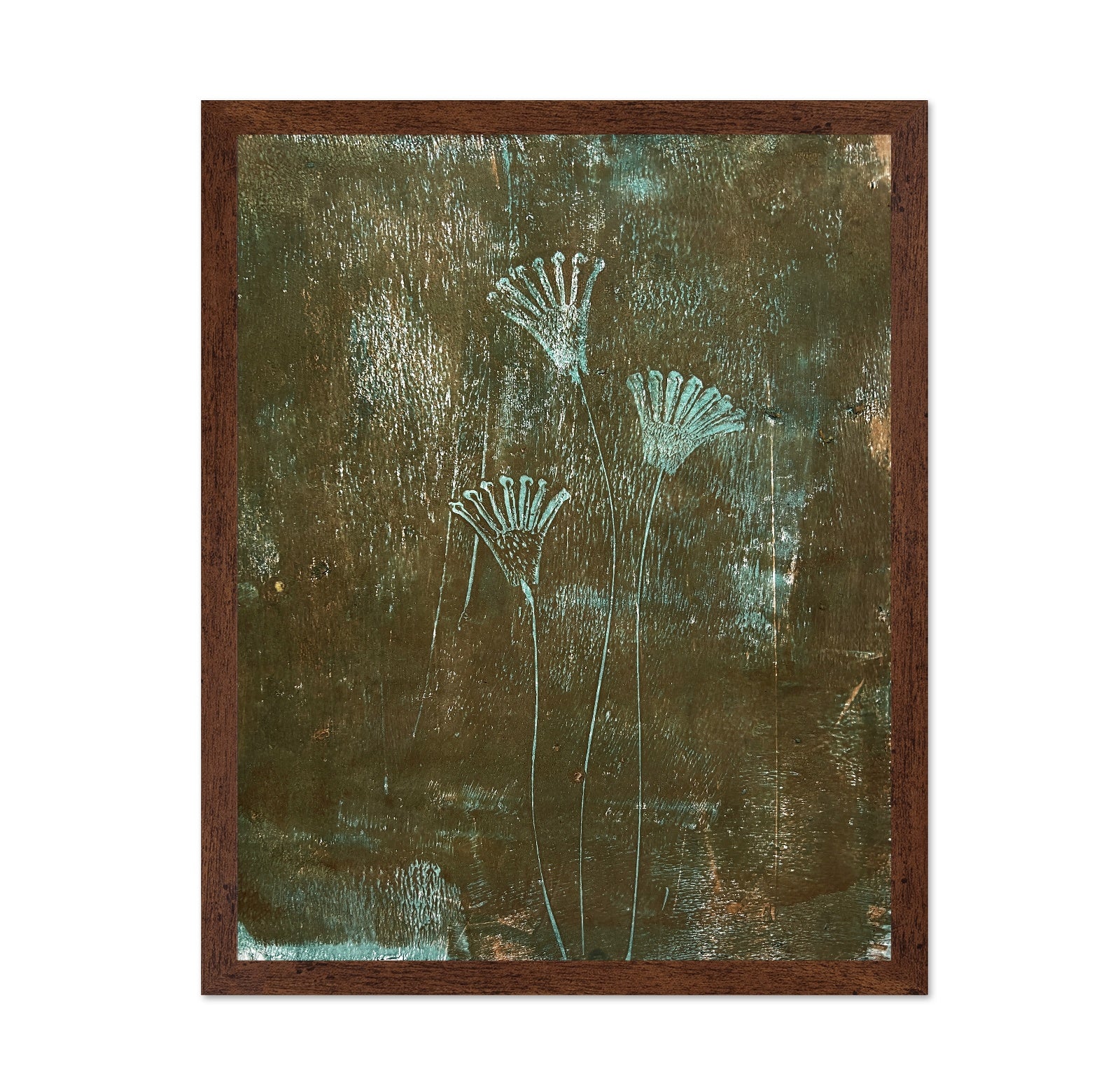 Turquoise Floral Stems