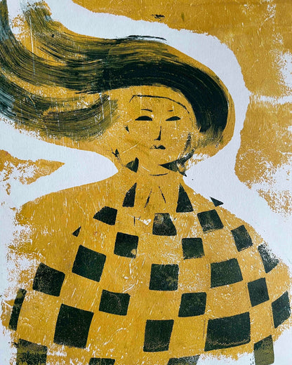 Windy Woman Portrait