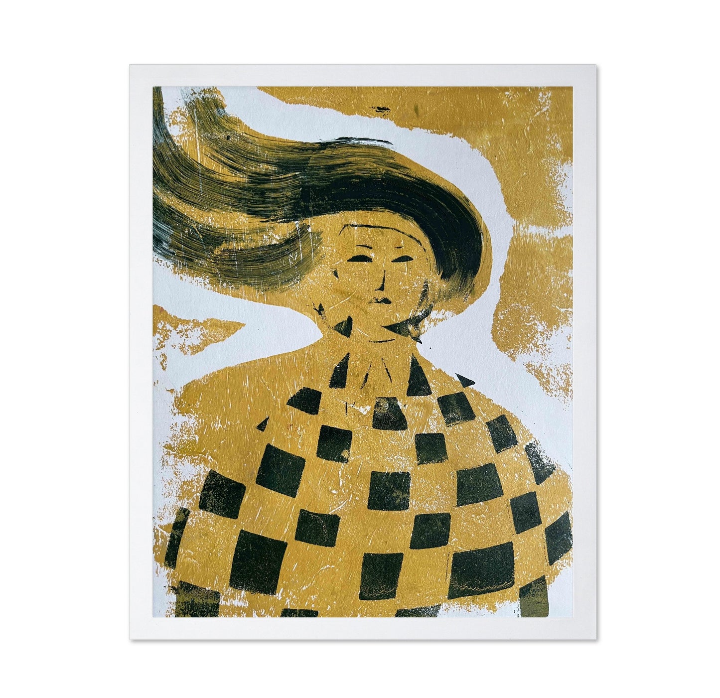 Windy Woman Portrait