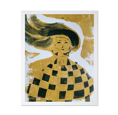 Windy Woman Portrait