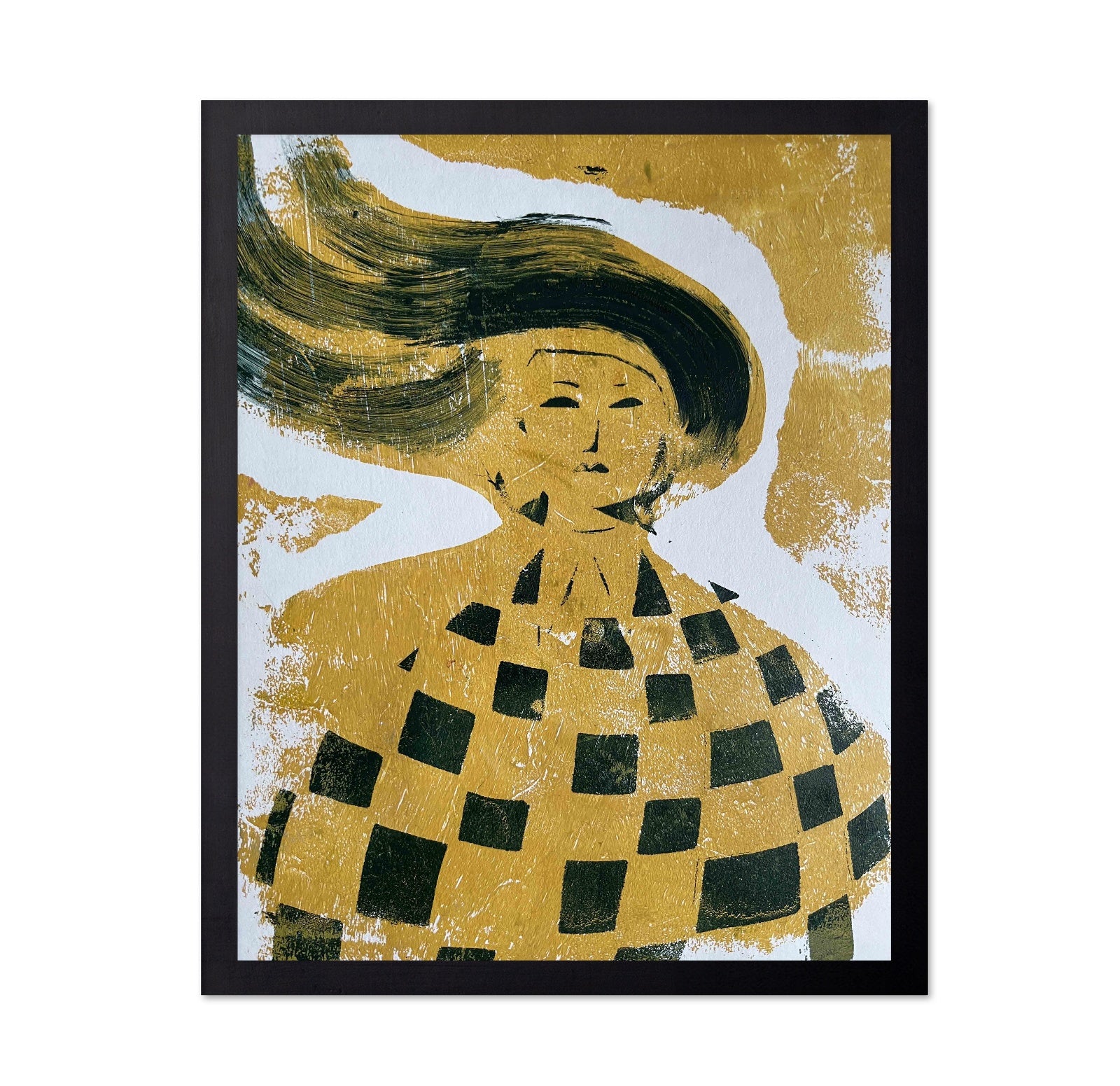 Windy Woman Portrait