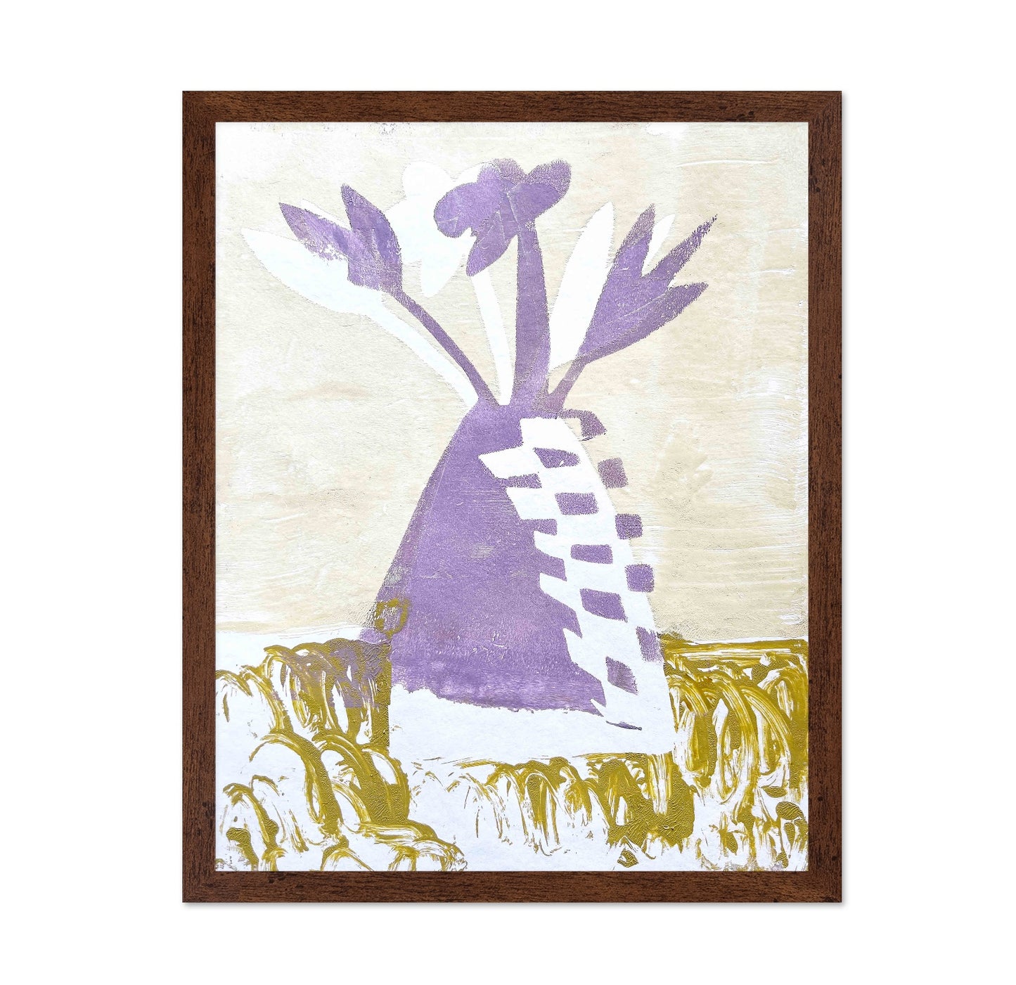 Purple Vase Still Life
