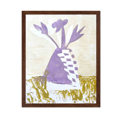 Purple Vase Still Life