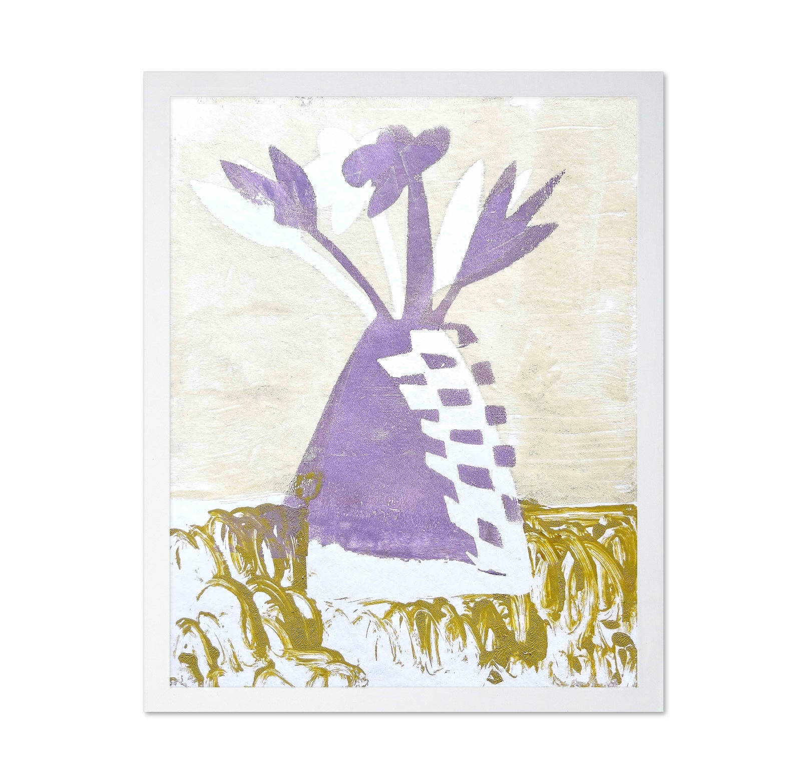 Purple Vase Still Life
