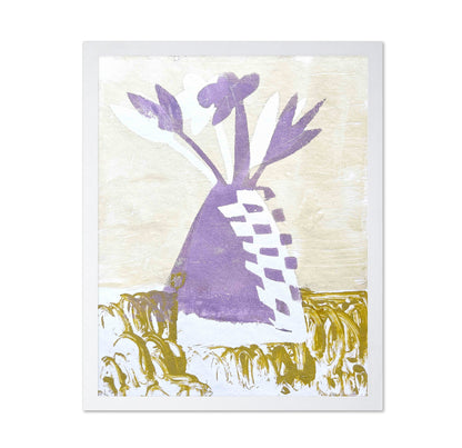 Purple Vase Still Life