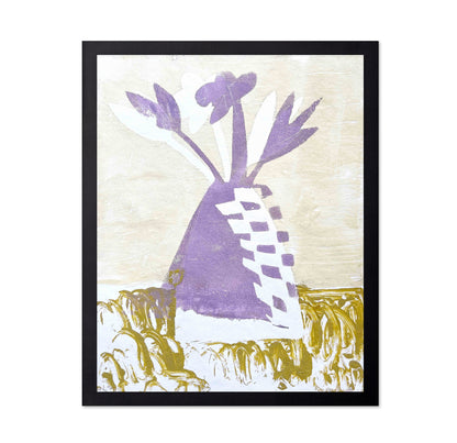 Purple Vase Still Life