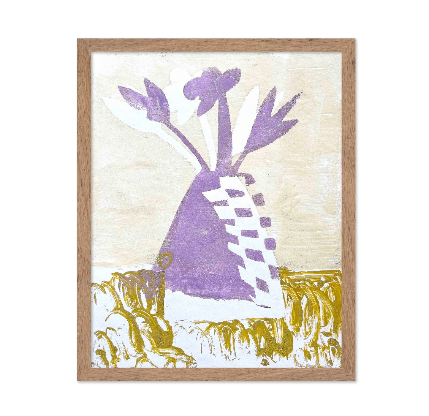 Purple Vase Still Life