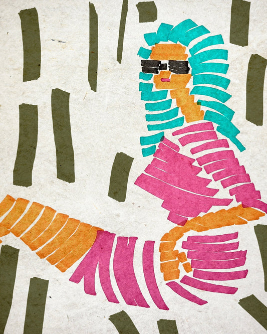 Colorful Abstract Woman