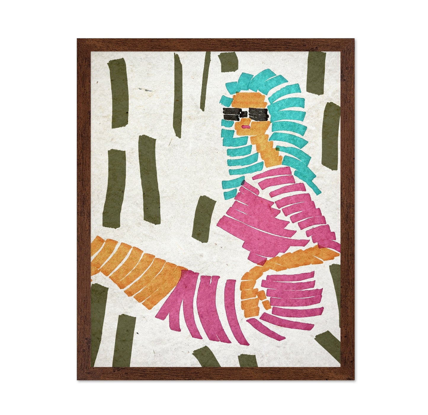 Colorful Abstract Woman