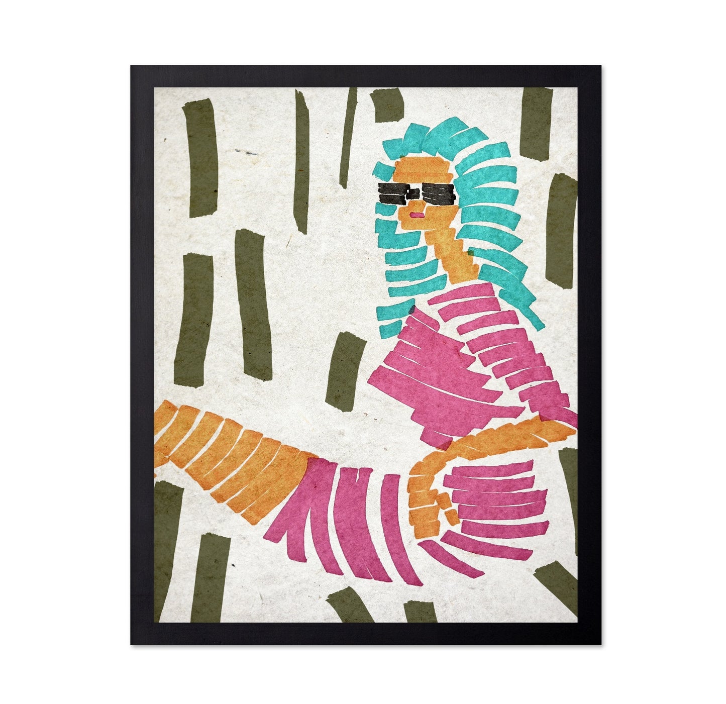 Colorful Abstract Woman