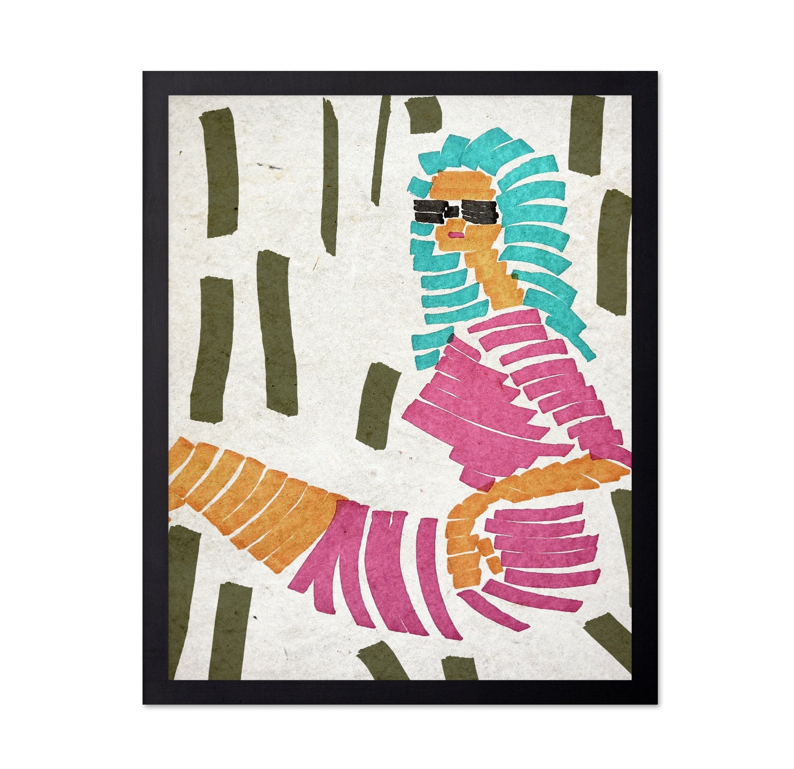 Colorful Abstract Woman
