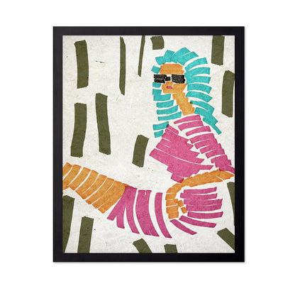 Colorful Abstract Woman