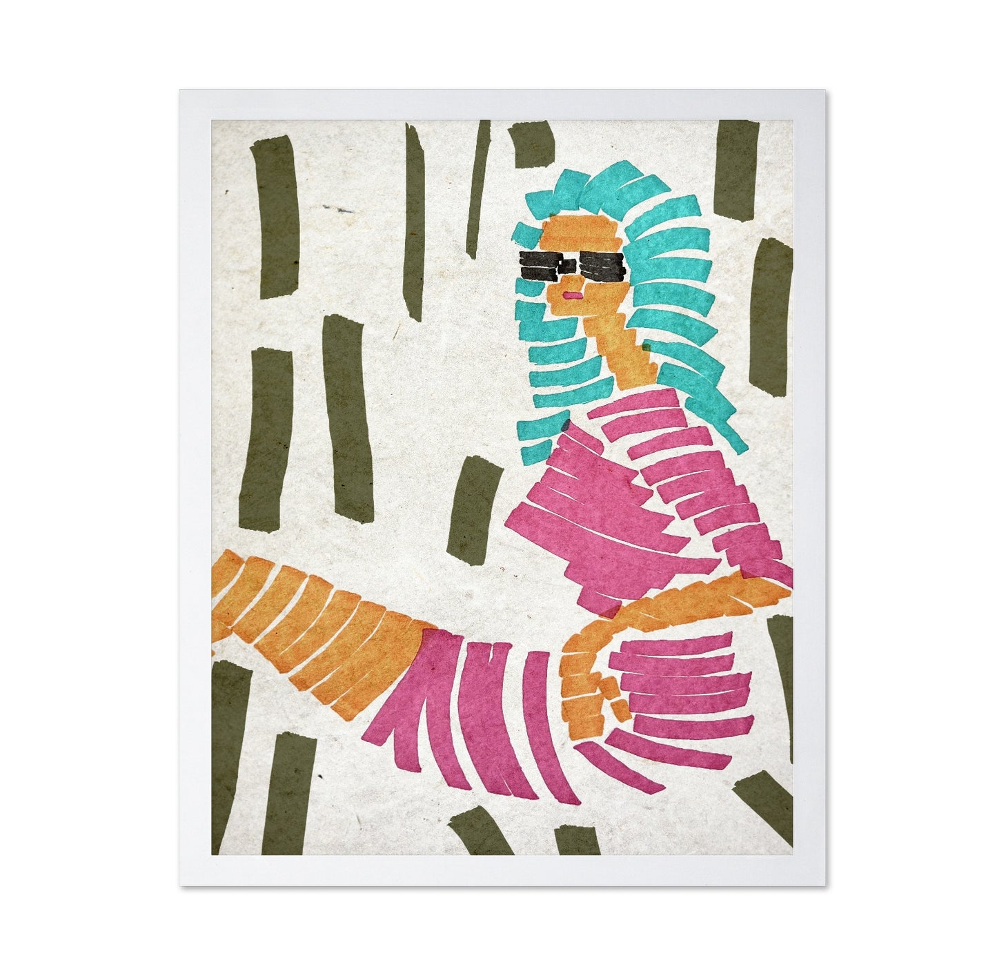 Colorful Abstract Woman