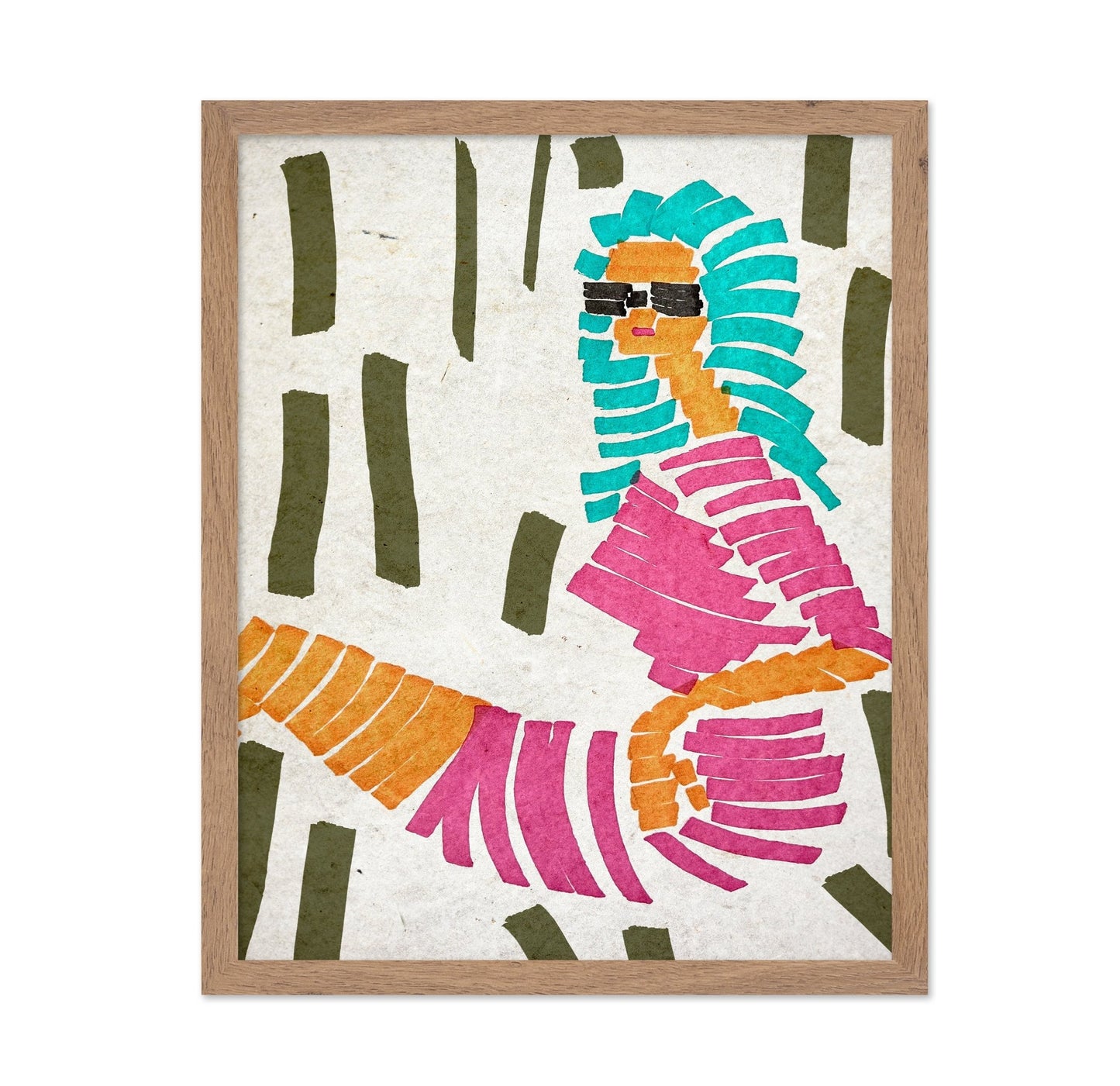 Colorful Abstract Woman