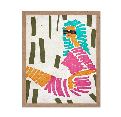 Colorful Abstract Woman