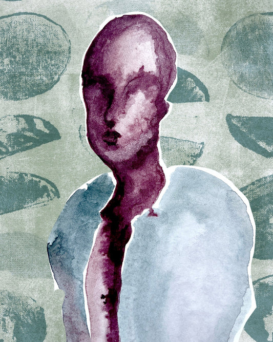 Purple Figure