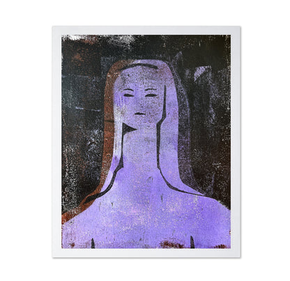 Purple Lady Portrait