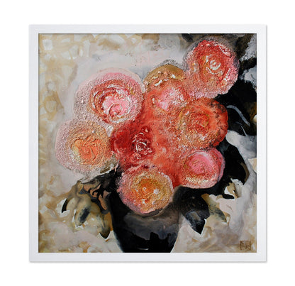 Textured Rose Cluster