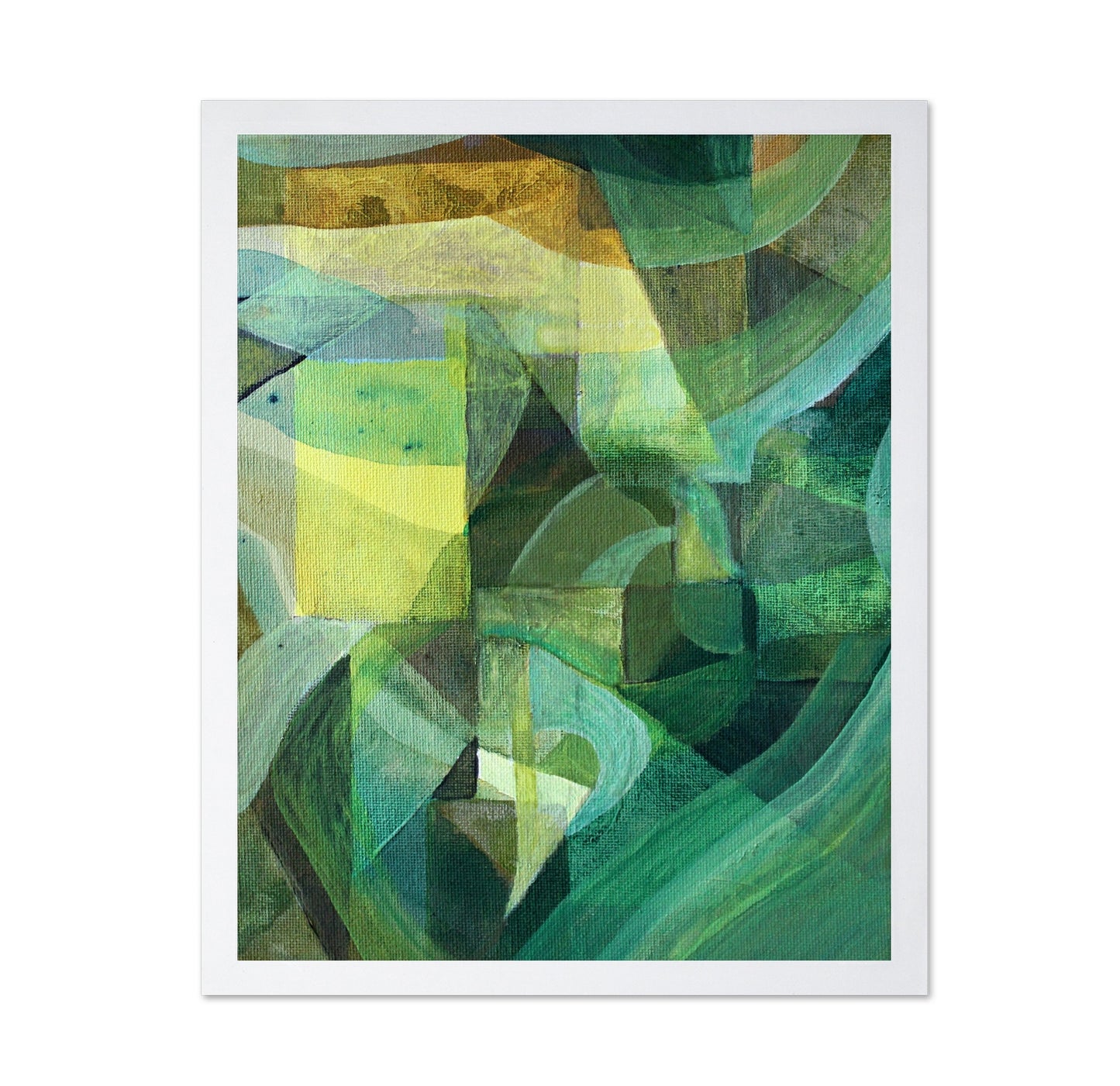 Green Abstract Hills