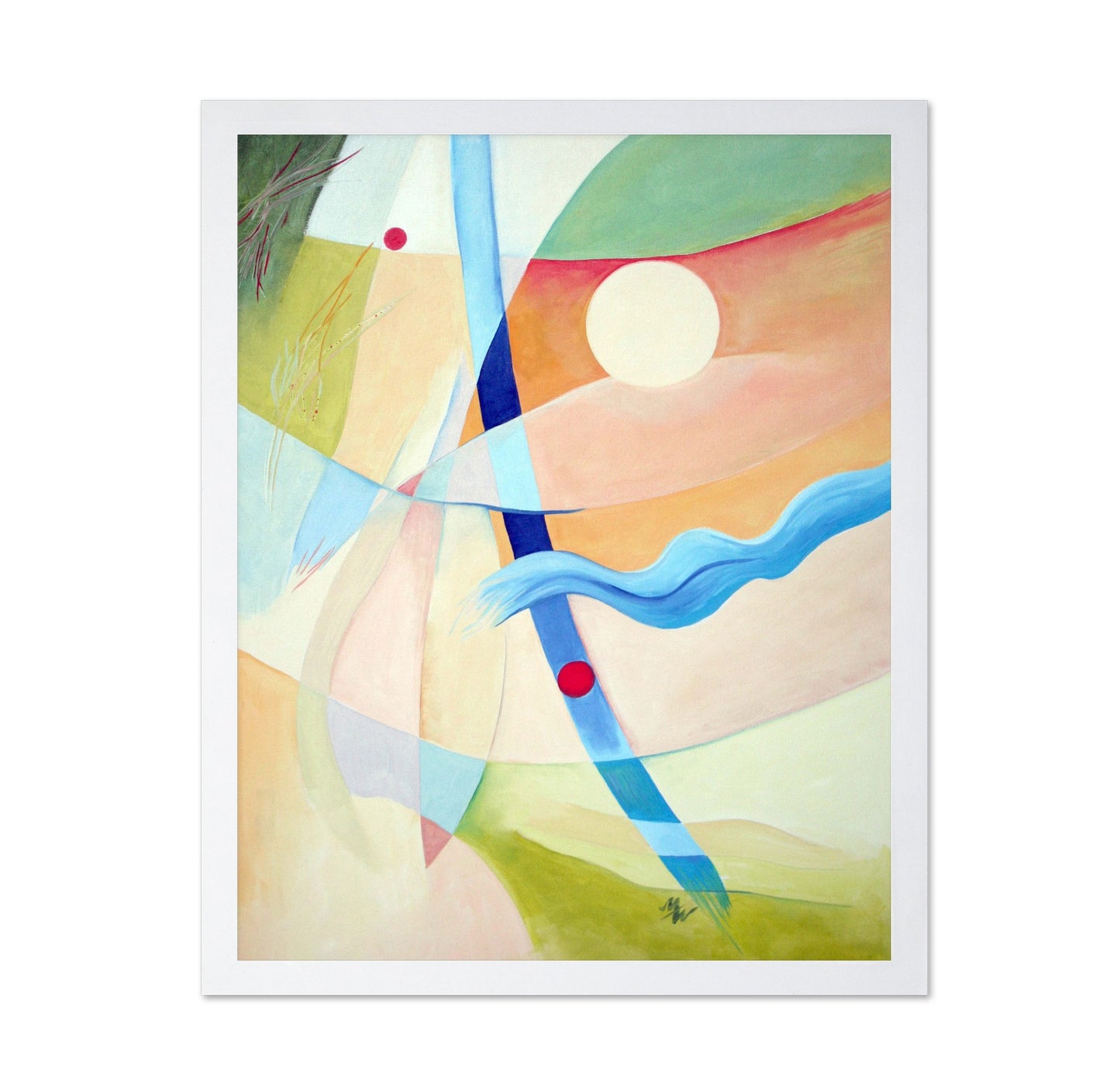Abstract Summer Scene