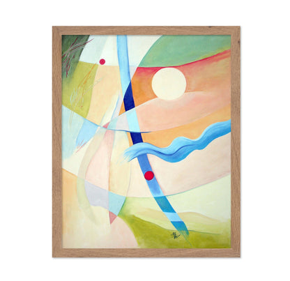 Abstract Summer Scene