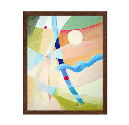 Abstract Summer Scene