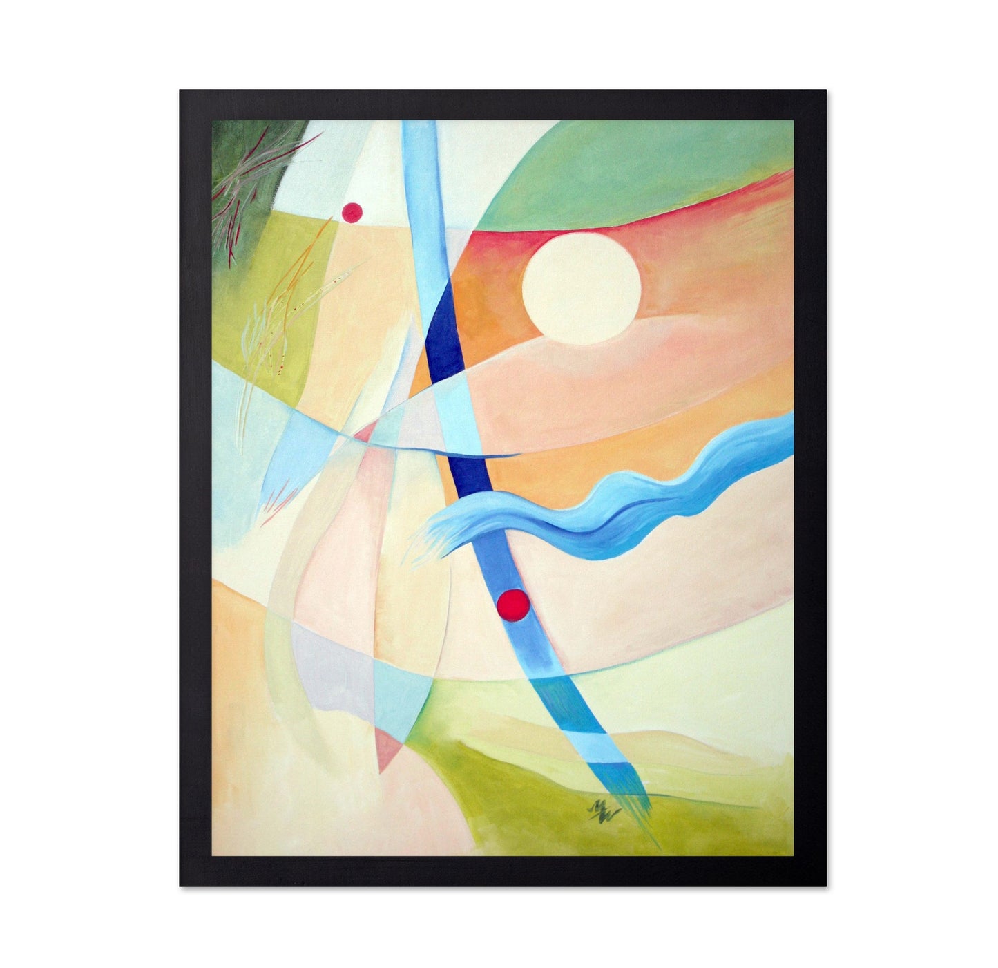 Abstract Summer Scene