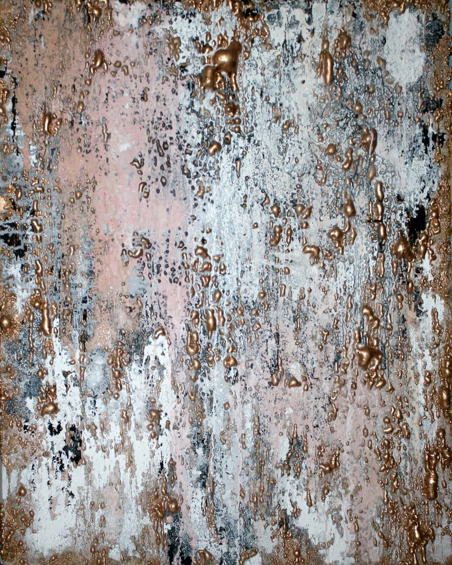 Copper Drip Texture