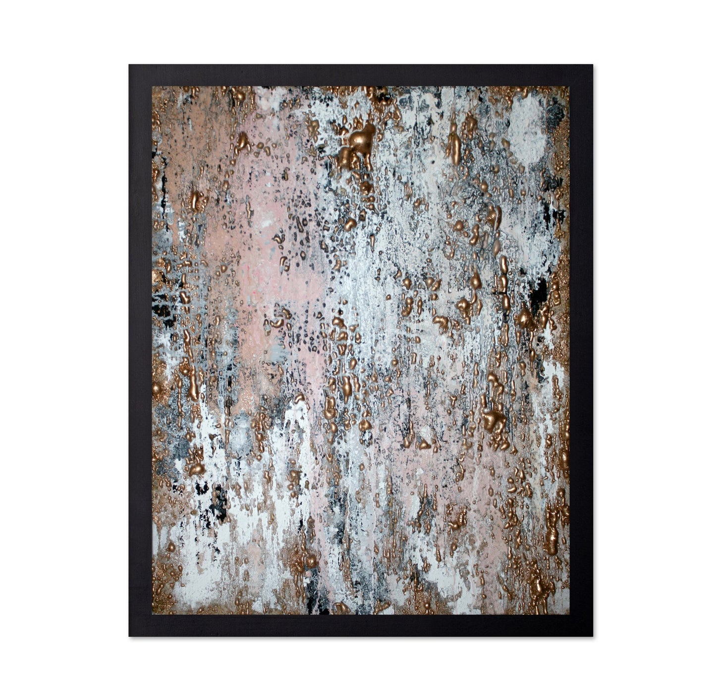 Copper Drip Texture