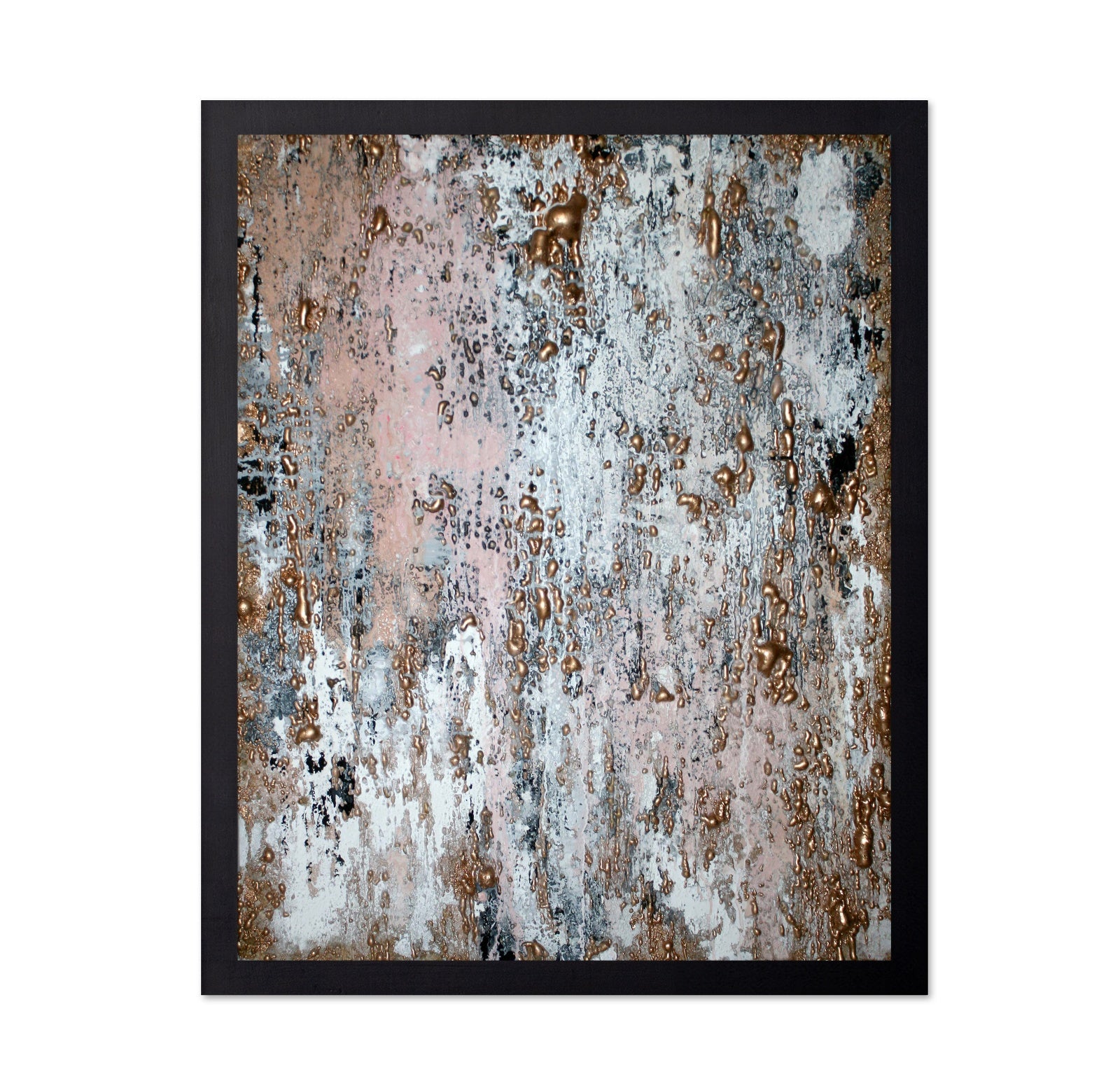 Copper Drip Texture