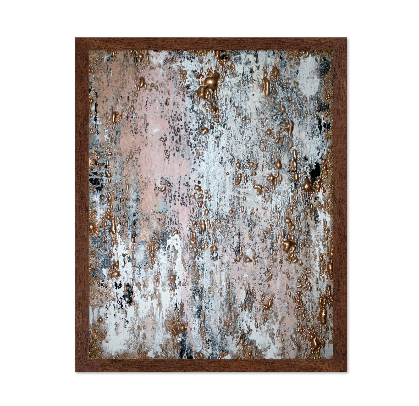 Copper Drip Texture
