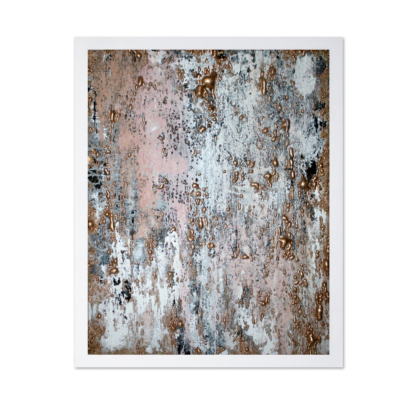 Copper Drip Texture