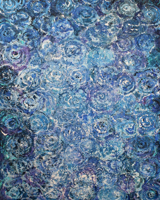 Blue Rose Texture