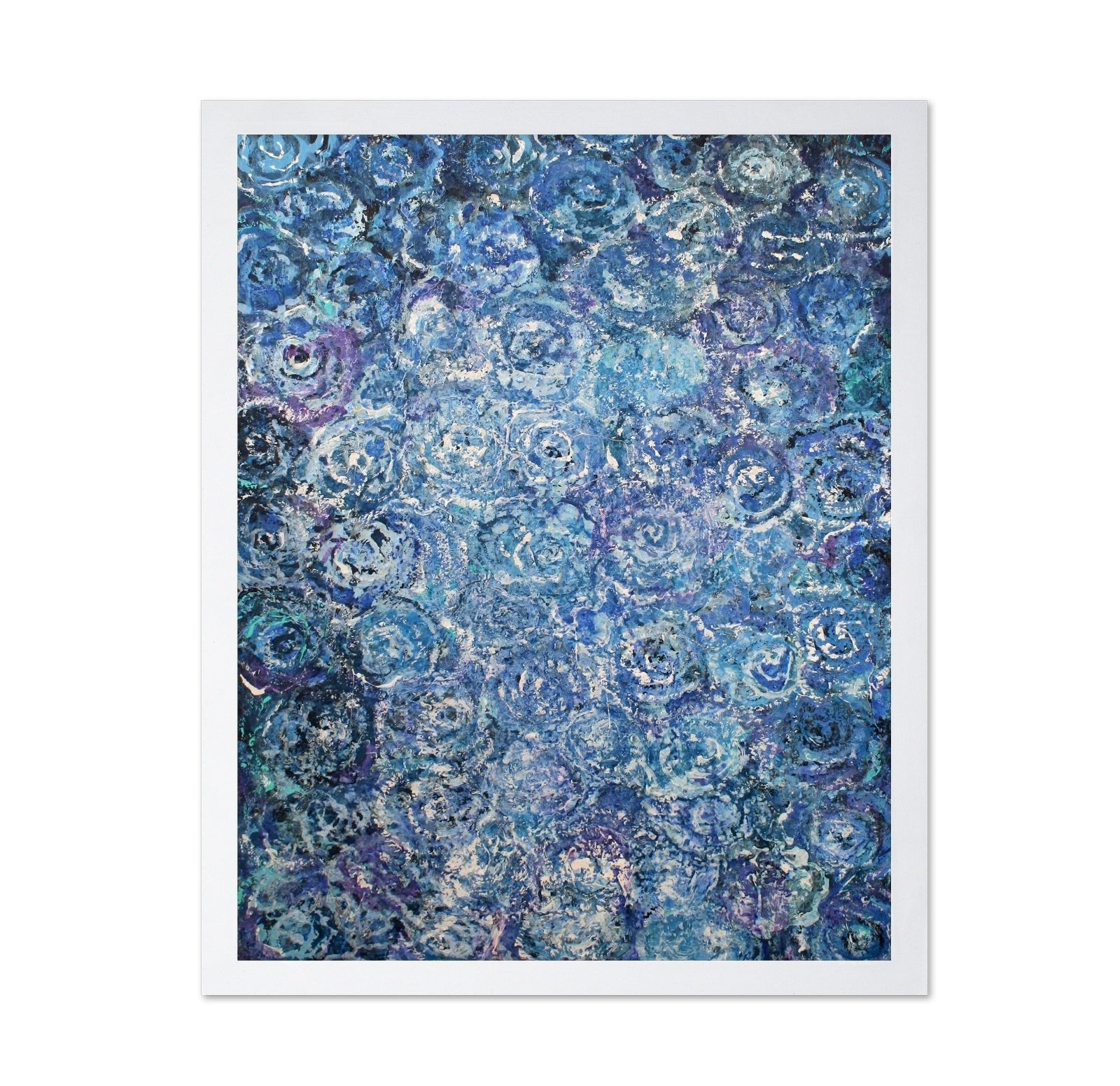 Blue Rose Texture