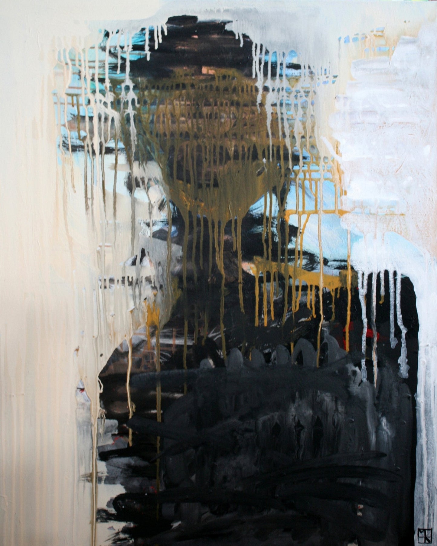 Dripping Figure Form