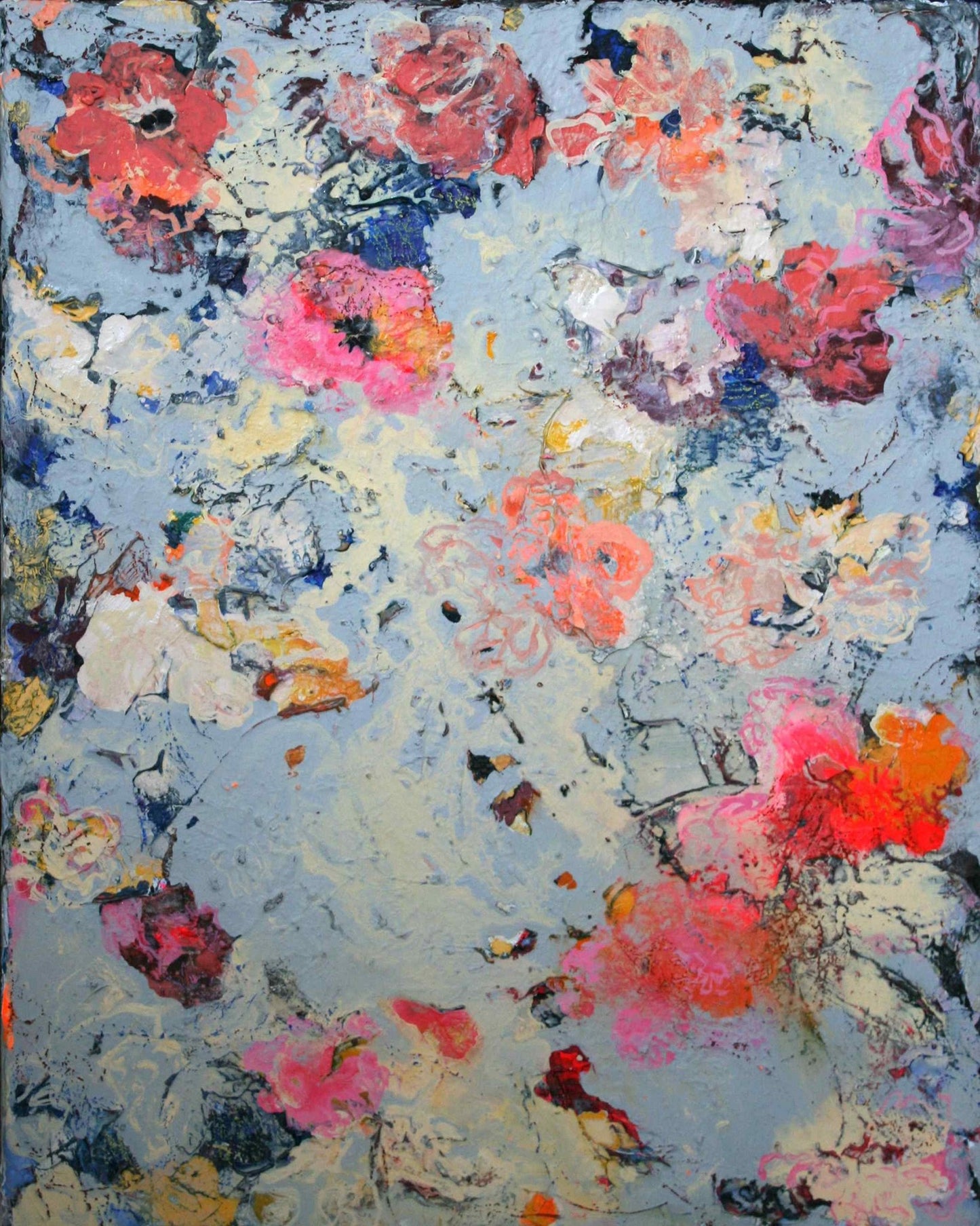 Frosted Floral Burst