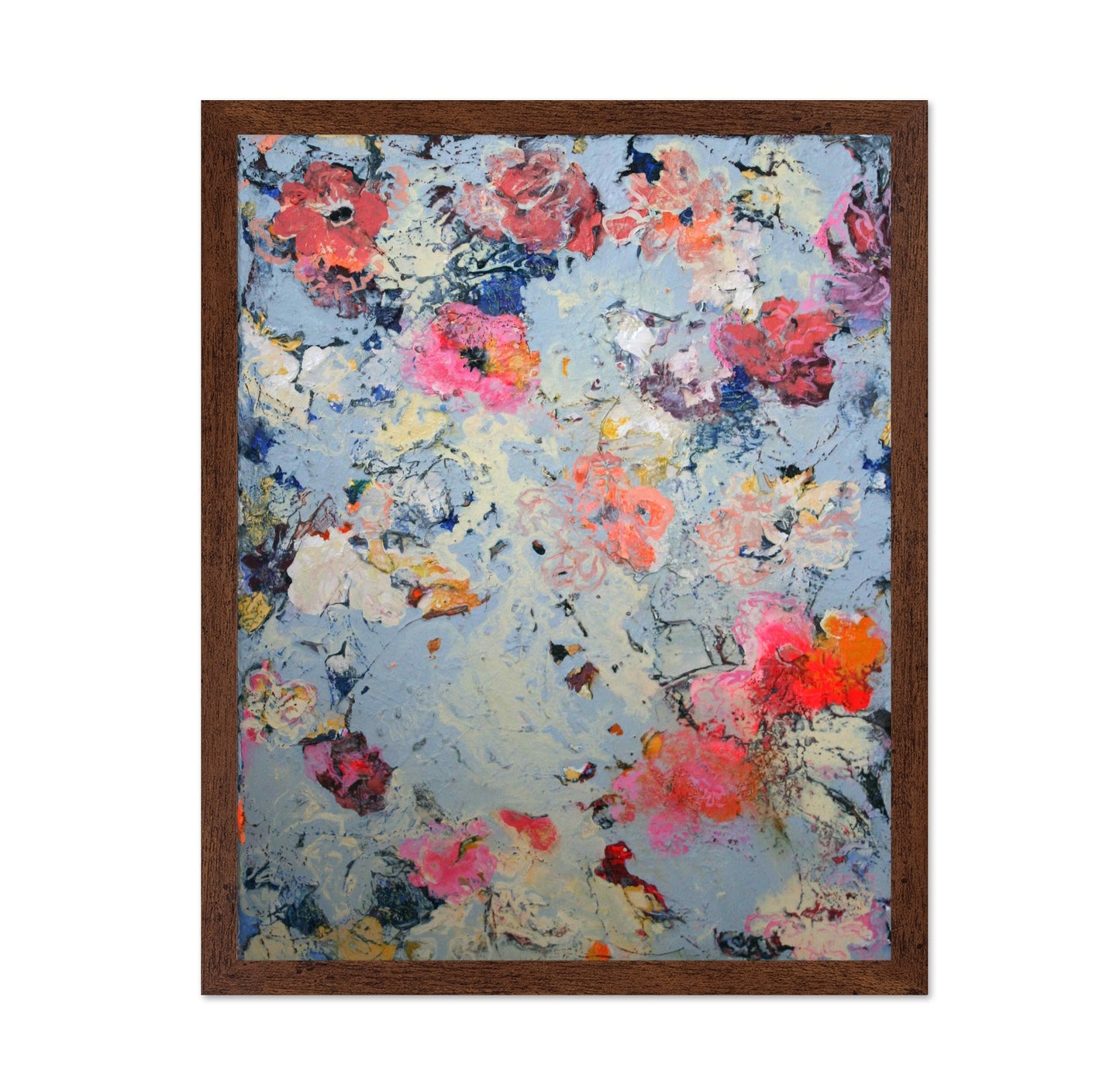 Frosted Floral Burst