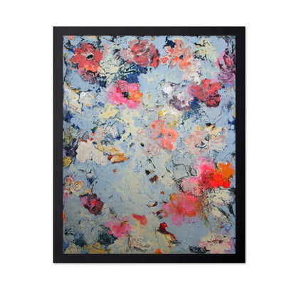 Frosted Floral Burst