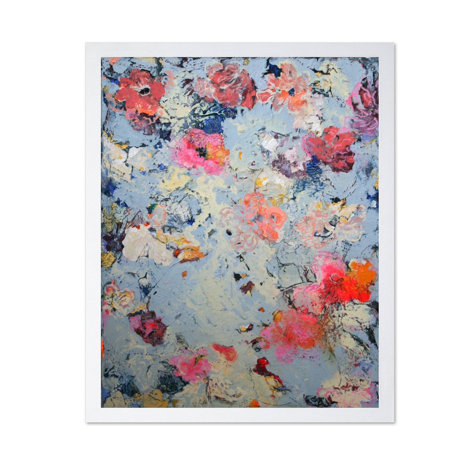 Frosted Floral Burst