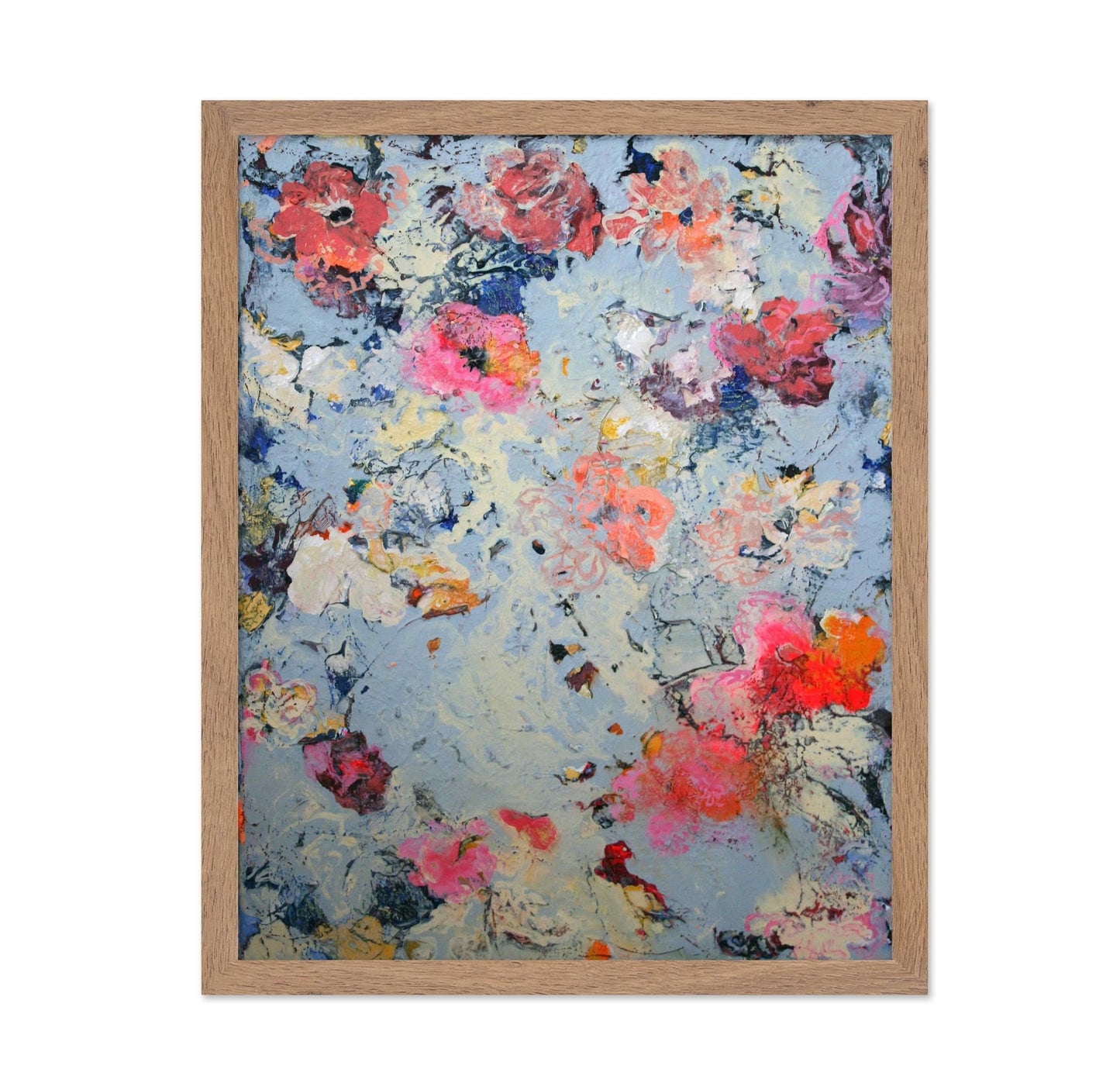 Frosted Floral Burst