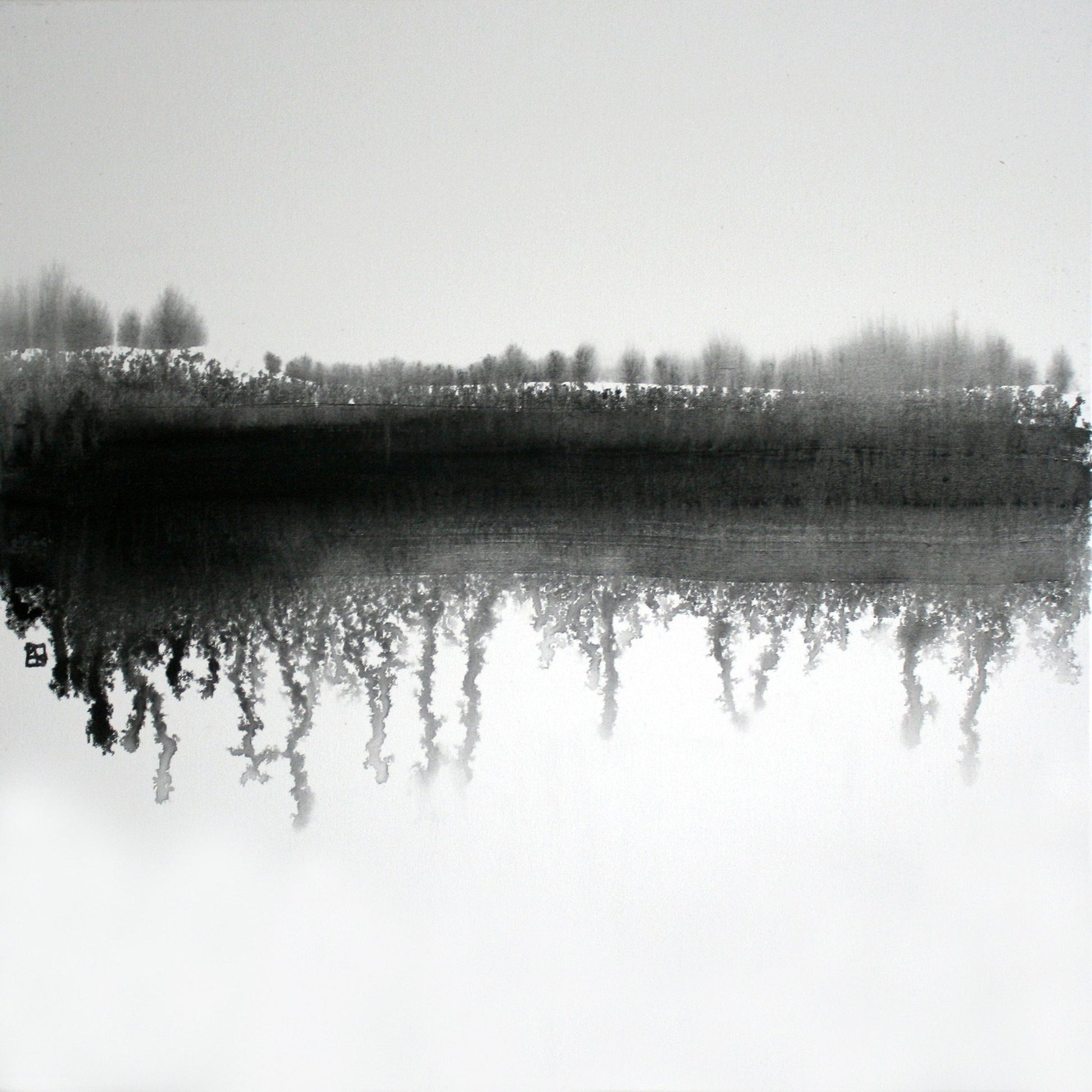 Silent Winter Reflection