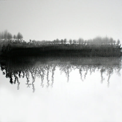 Silent Winter Reflection